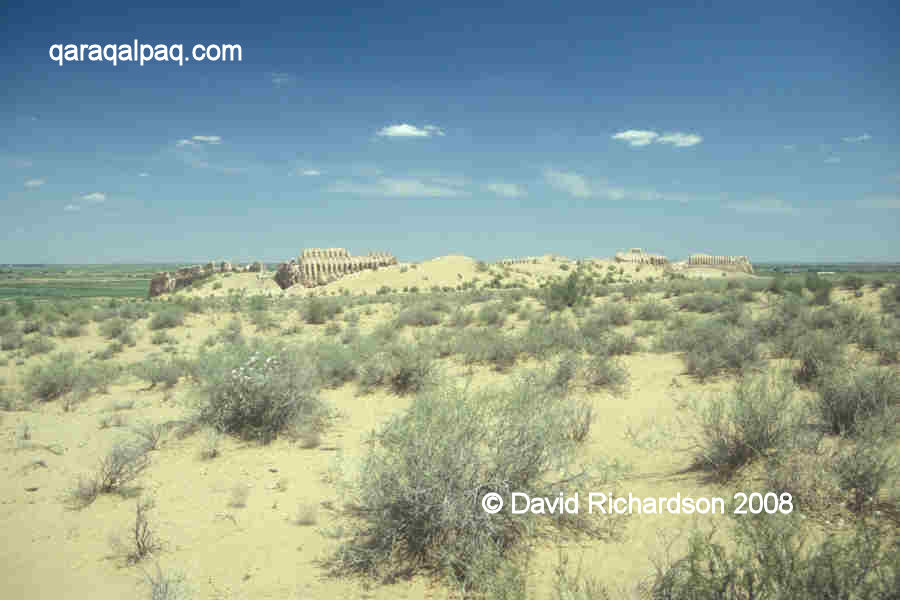 South and western flanks of Janbas Qala