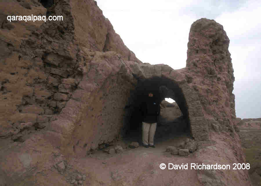 Vaulted corridor in wall of Ayaz Qala 1