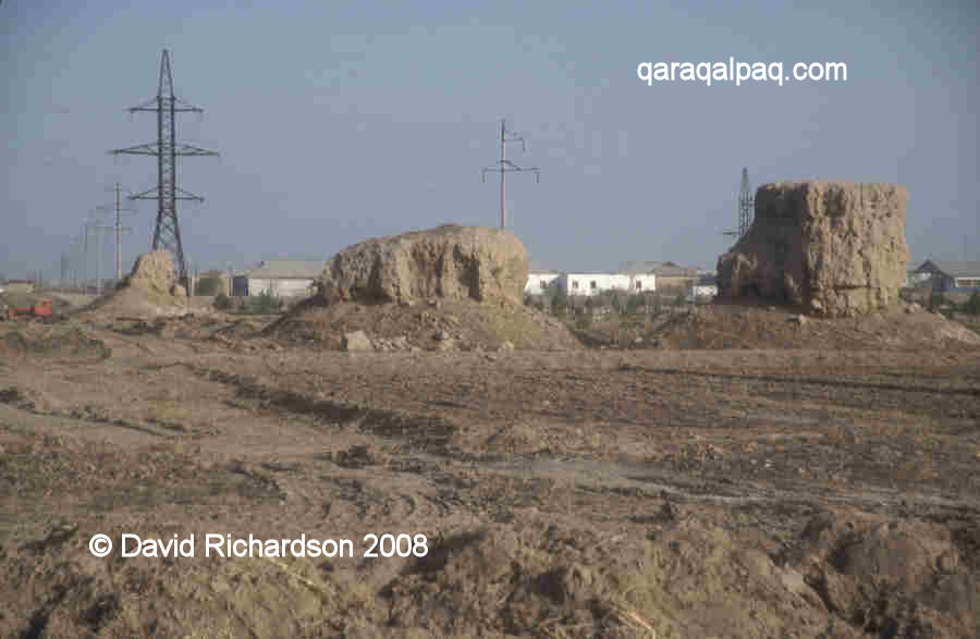 Ruins of the walls of Kath