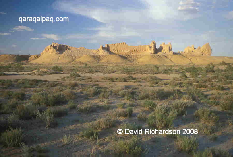 Qurgashin Qala from the west