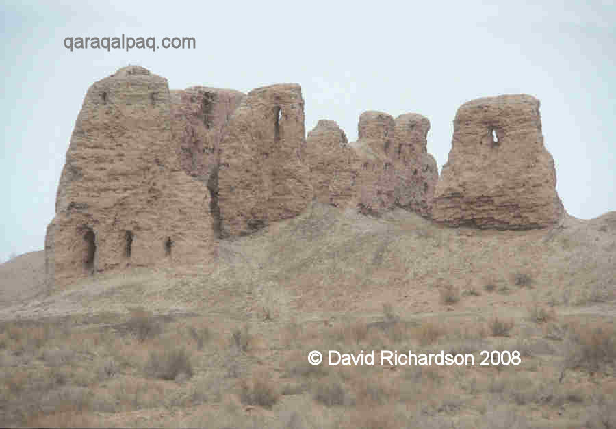 Corner tower of Big Qirq Qiz Qala