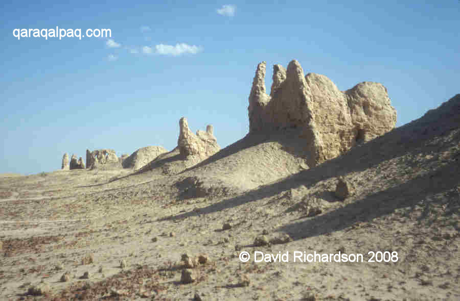 Inside west flank of Big Qirq Qiz Qala