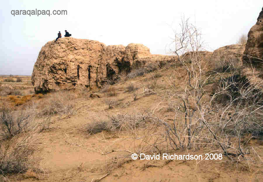 Corner tower at Angka Qala