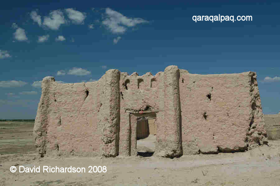 Karakalpak burial enclosure