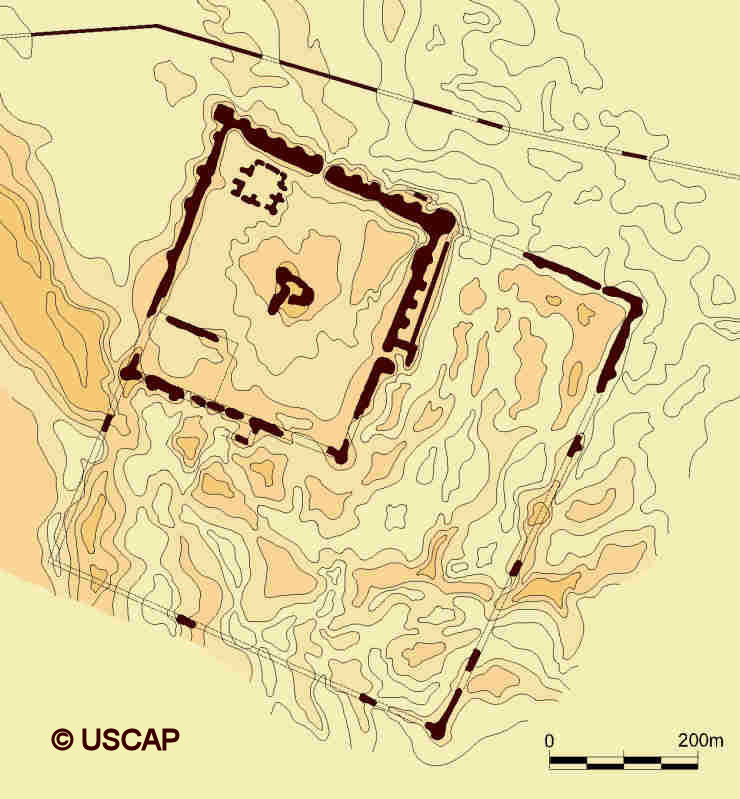 Plan of Kazakl'i-yatkan