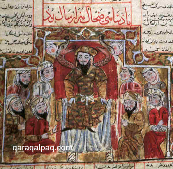 Zahhak Enthroned