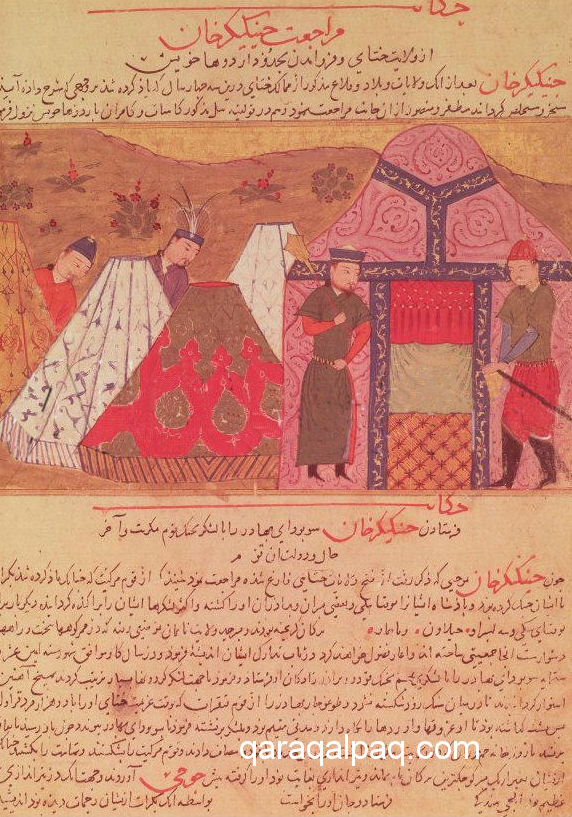 Chinggis Khan's encampment