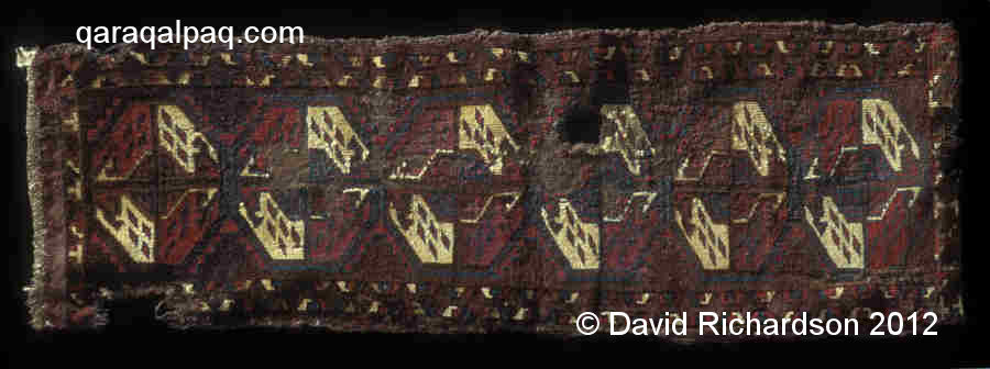 An unusual octagonal-patterned Qaraqalpaq qarshin