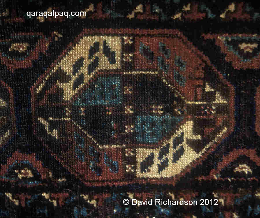 An unusual octagonal-patterned Qaraqalpaq qarshin