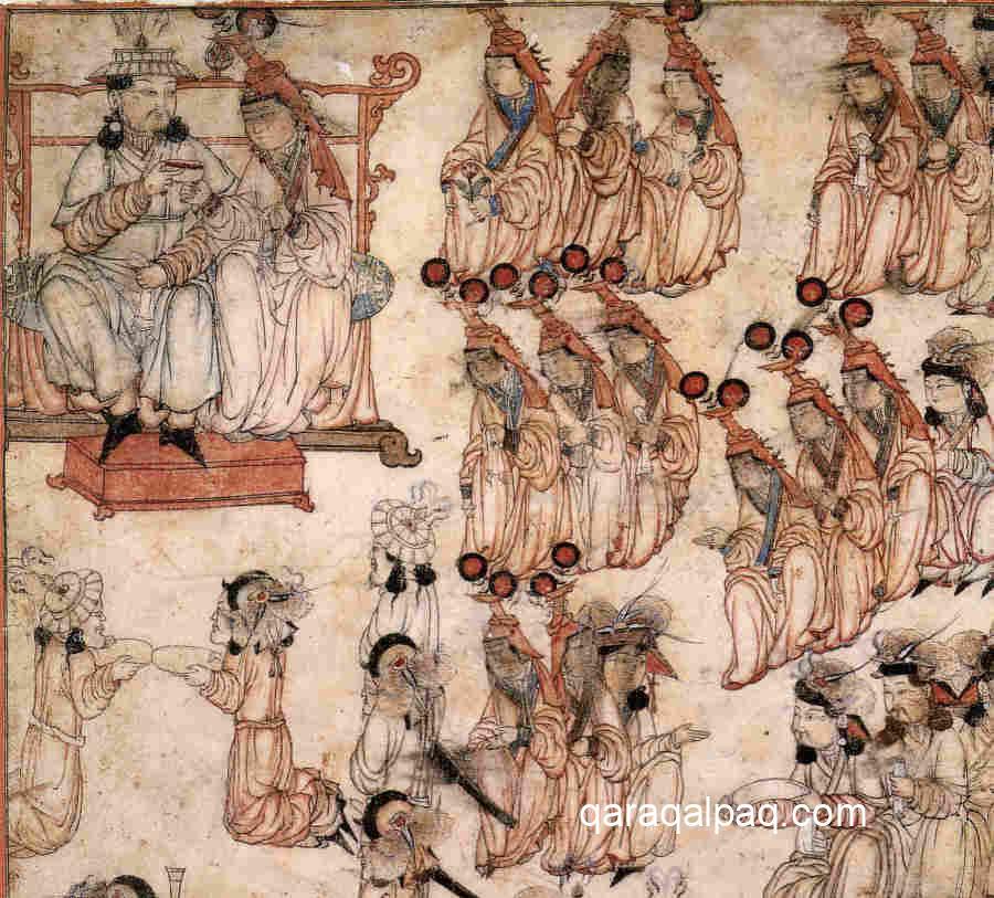 Mongol enthronement