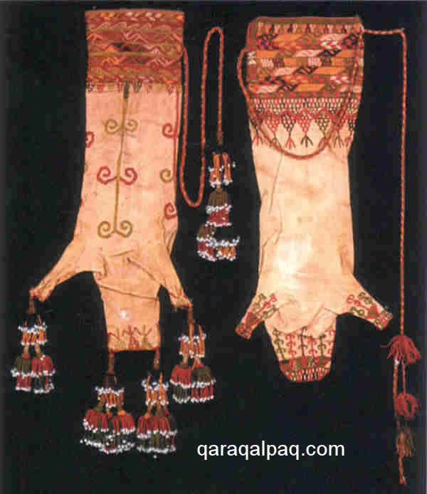 Small Khivan goat-skin bags