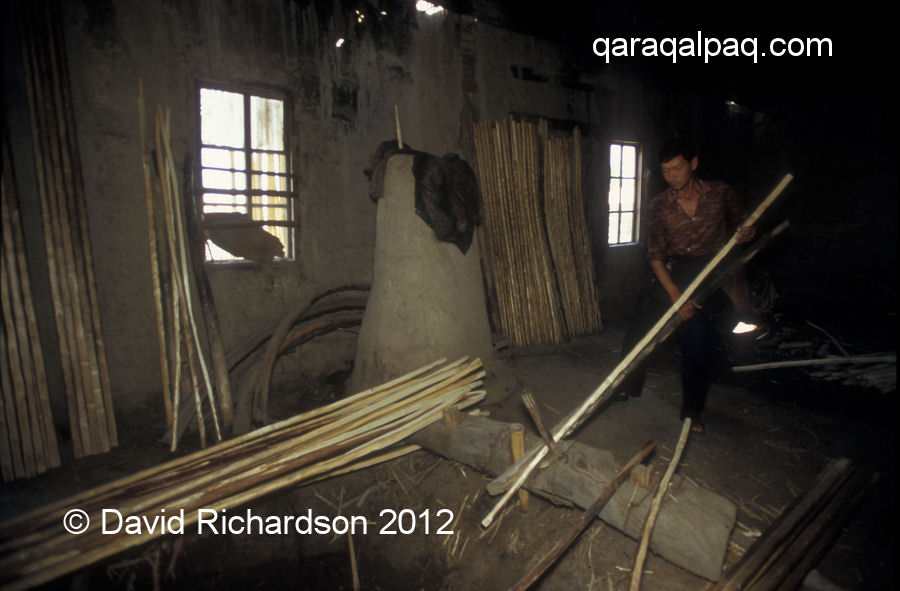 Bending the heated uyiq