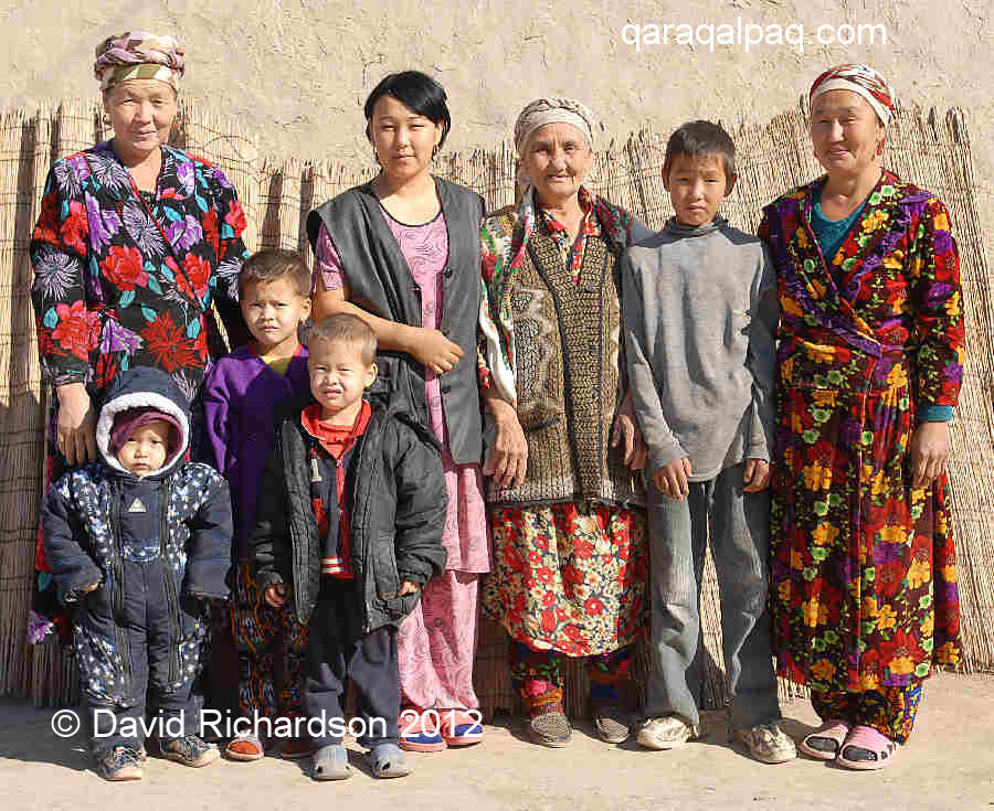 Friendly Qaraqalpaq women