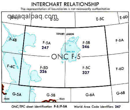 Aeronautical chart coverage