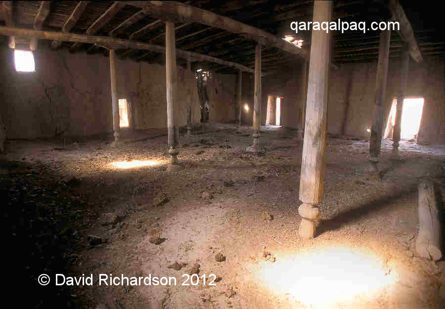 Interior of the mosque