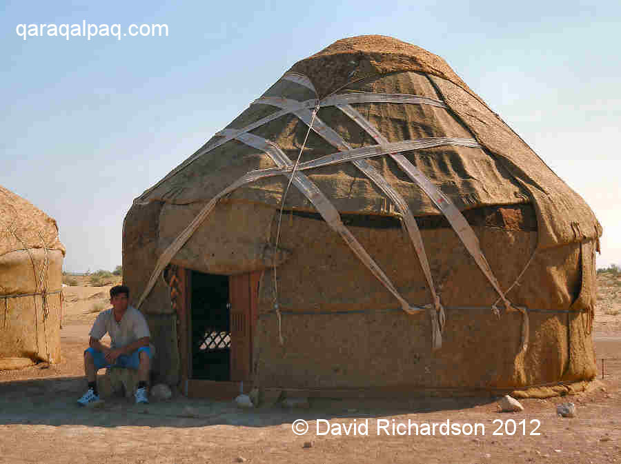 Yurt at Ayaz qala