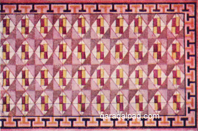 Painting of a shaxmax nag'is esikqas